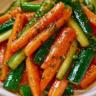 Zucchine e Carote Julienne Croccanti Scheda ricetta
