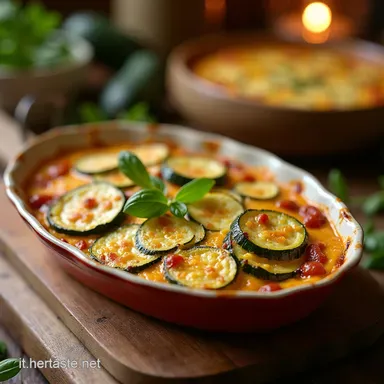 Zucchine Gratinate al Forno Un Sole dEstate in Tavola Scheda ricetta