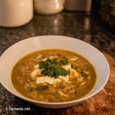 Zuppa di Lenticchie Idee Ricette per Cena Facile e Gustosa Scheda ricetta