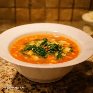 Zuppa di Verdure Miste Ricetta della Nonna per lAnima Scheda ricetta