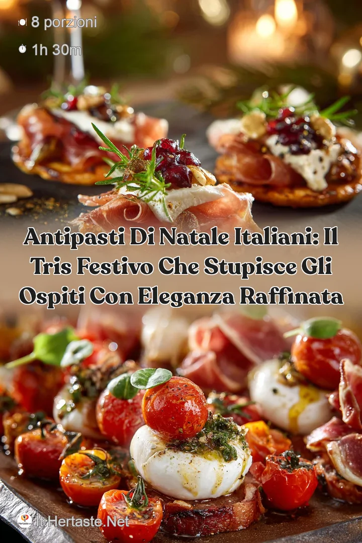 Antipasti di Natale Italiani: Il Tris festivo che stupisce gli ospiti con eleganza raffinata