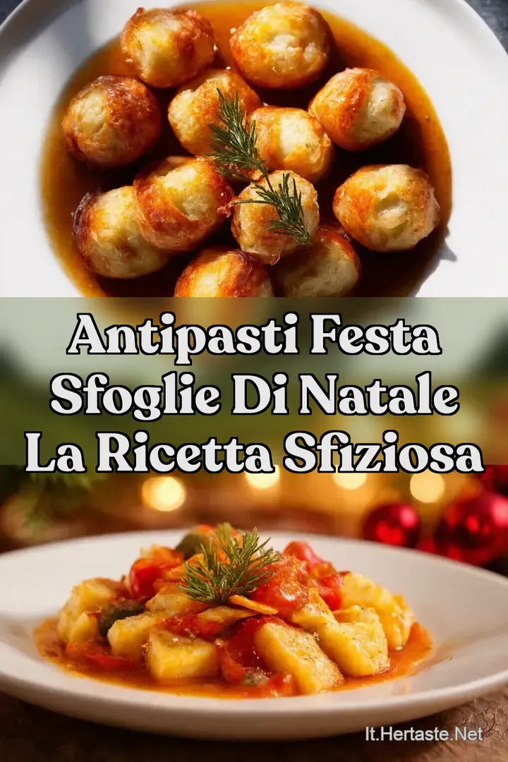 Antipasti Festa Sfoglie di Natale la Ricetta Sfiziosa