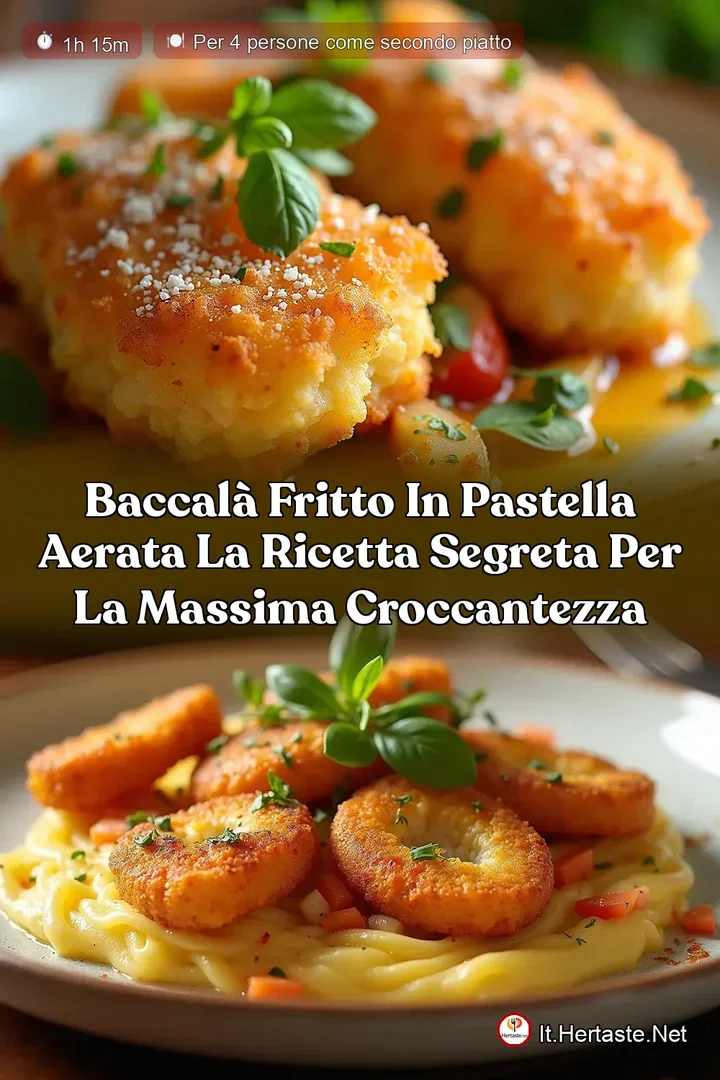 Baccal&agrave; Fritto in Pastella Aerata La Ricetta Segreta per la Massima Croccantezza