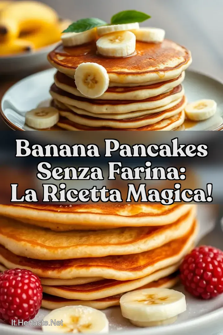 Banana Pancakes Senza Farina: La Ricetta Magica!
