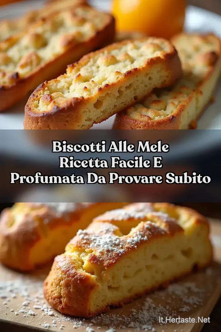 Biscotti Alle Mele Ricetta Facile e Profumata da Provare Subito