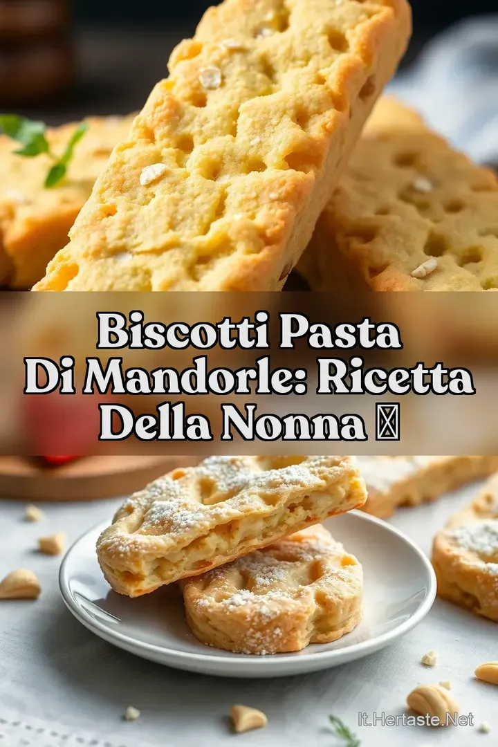 Biscotti Pasta di Mandorle: Ricetta Della Nonna ✨