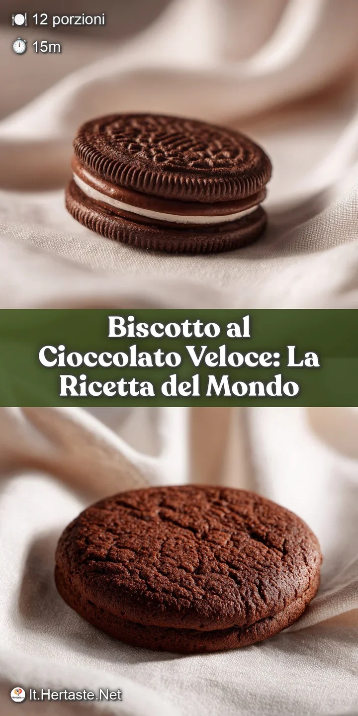 Close-up of a dark chocolate biscotto showcasing its rough texture and crackled surface. A dusting of white powdered sugar...