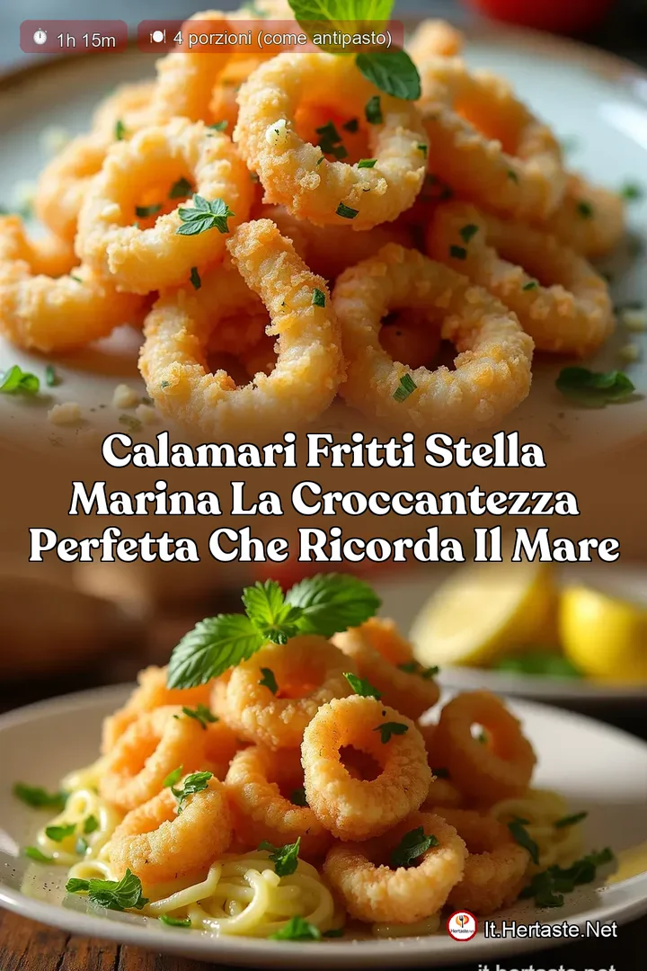 Calamari Fritti Stella Marina La Croccantezza Perfetta che Ricorda il Mare