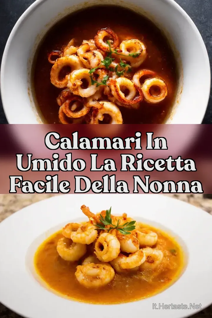 Calamari in Umido La Ricetta Facile della Nonna