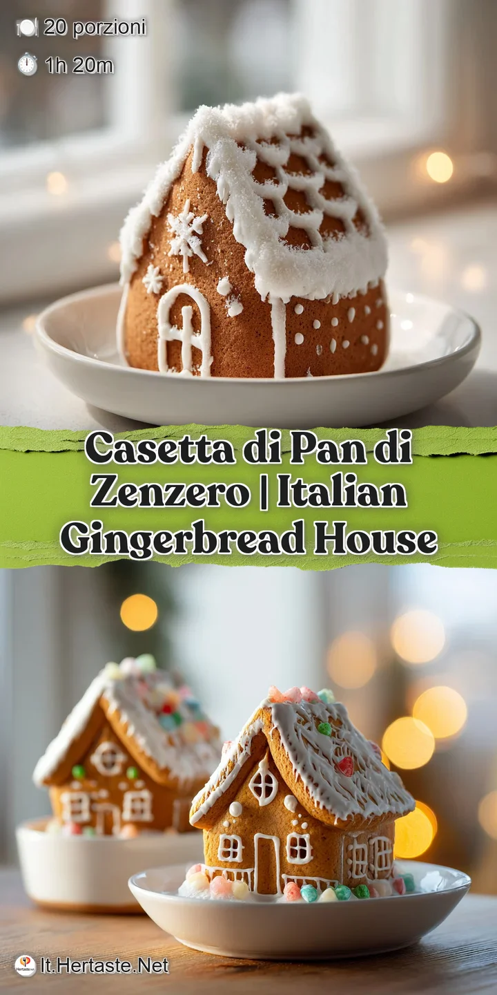 Close-up of a gingerbread house window, revealing a warm, glowing interior.