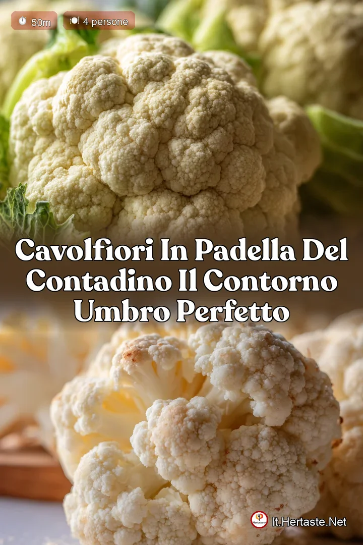 Cavolfiori in Padella del Contadino Il Contorno Umbro Perfetto