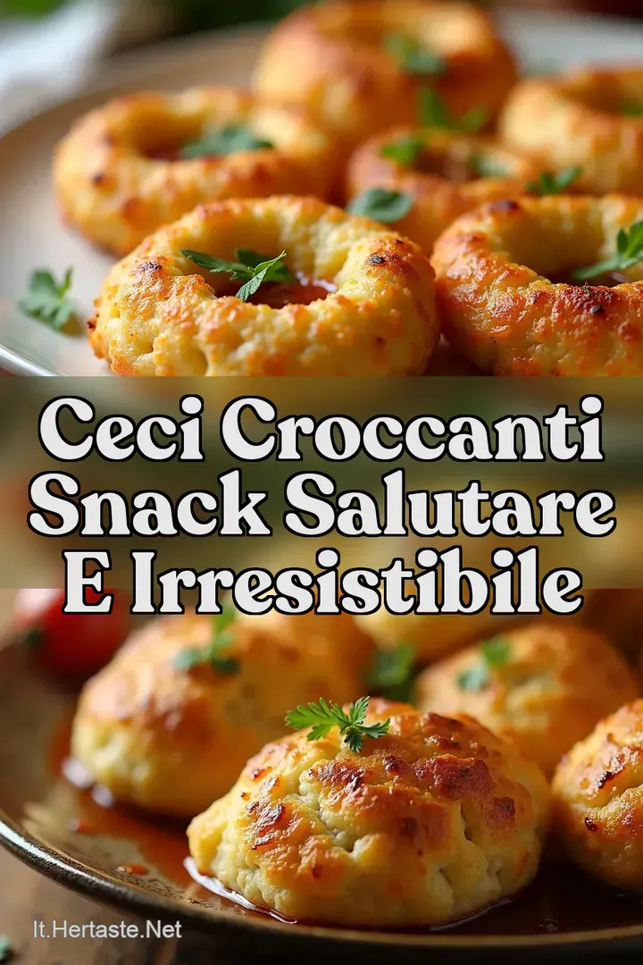 Ceci Croccanti Snack Salutare e Irresistibile