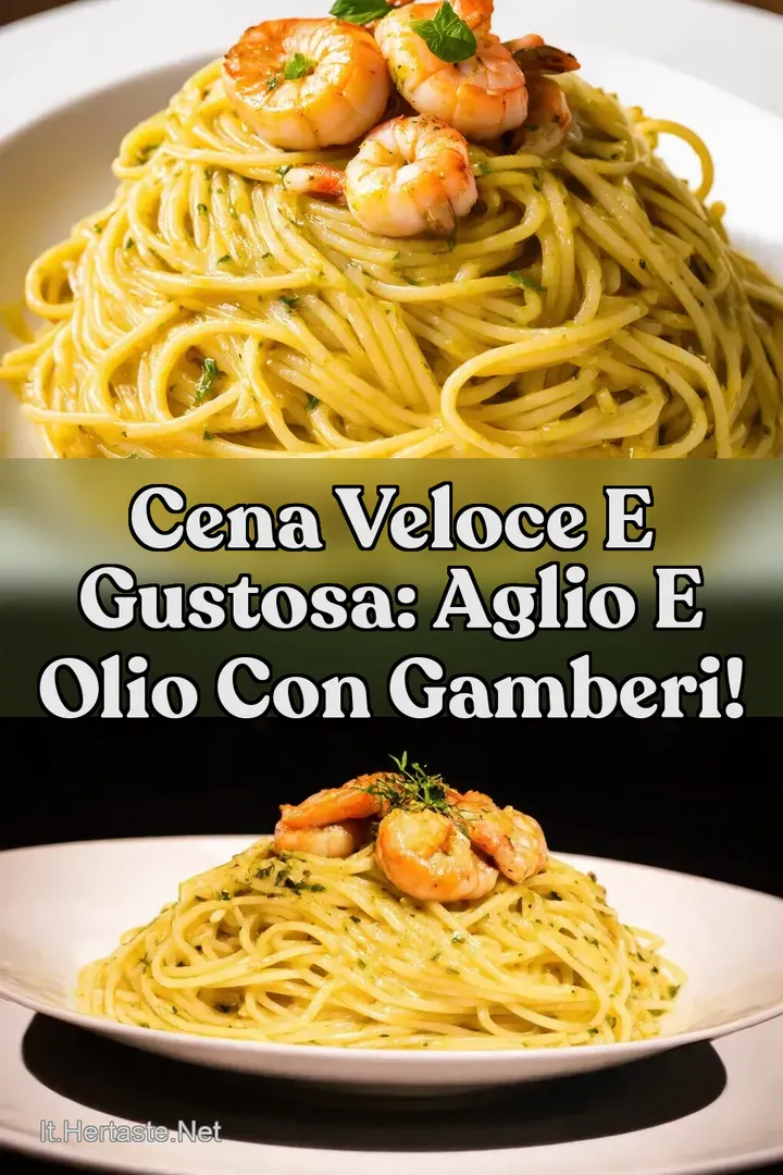 Cena Veloce e Gustosa: Aglio e Olio con Gamberi!