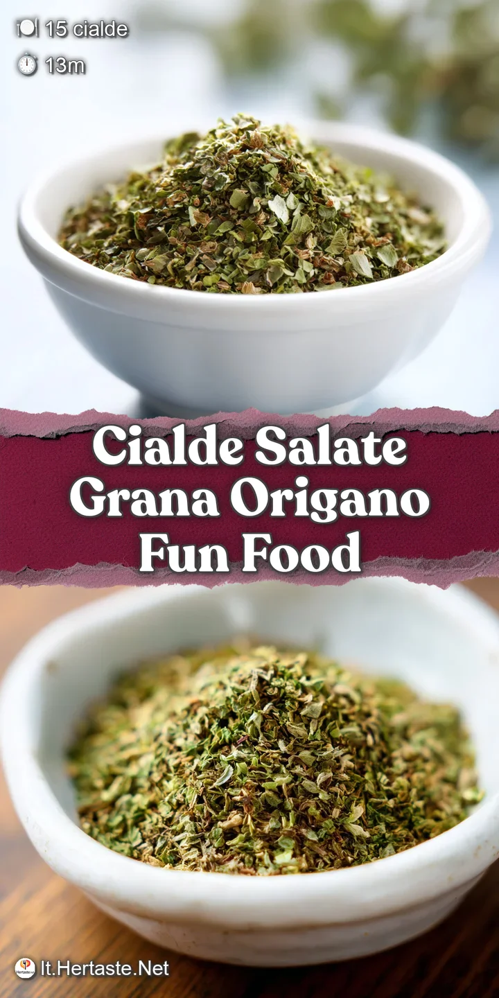 Close-up of a bubbly, melted grana cracker, the fragrant oregano leaves glistening, hinting at a savory, cheesy bite.