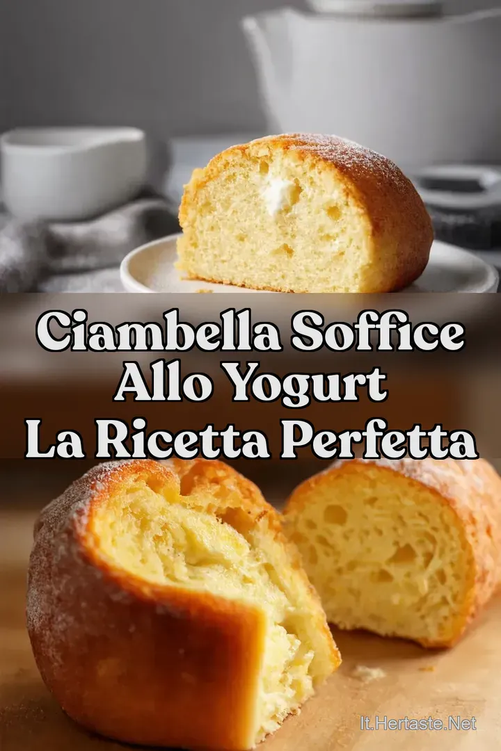 Ciambella Soffice allo Yogurt La Ricetta Perfetta