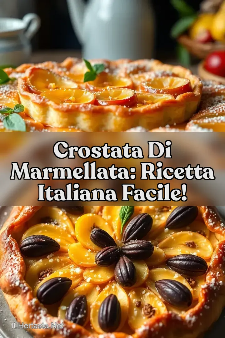 Crostata di Marmellata: Ricetta Italiana Facile!