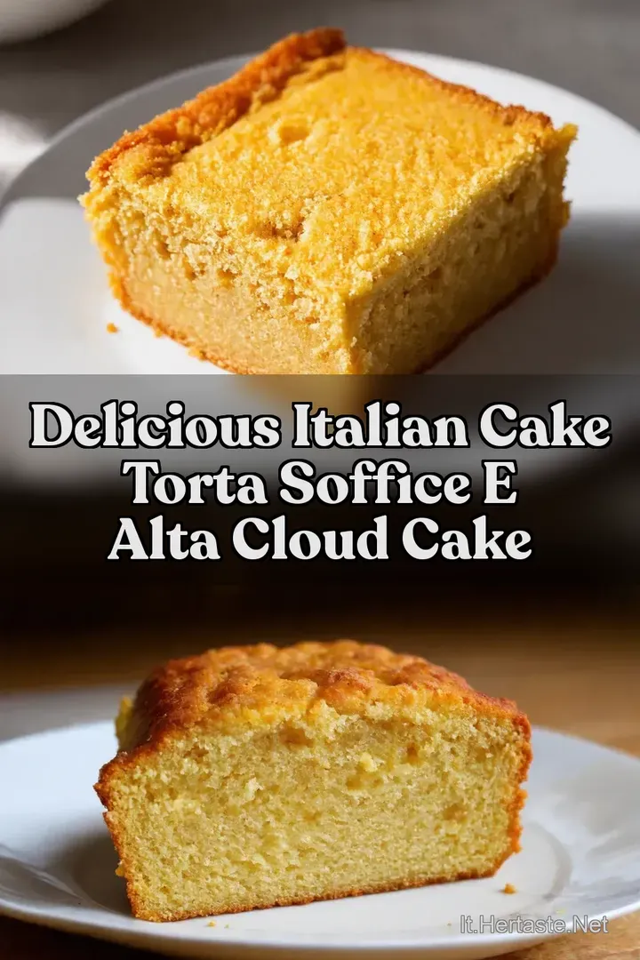 Delicious Italian Cake Torta Soffice e Alta Cloud Cake