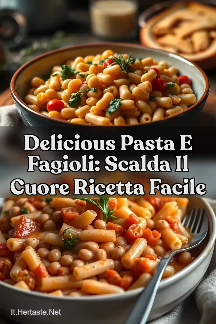 Delicious Pasta e Fagioli: Scalda il Cuore Ricetta Facile