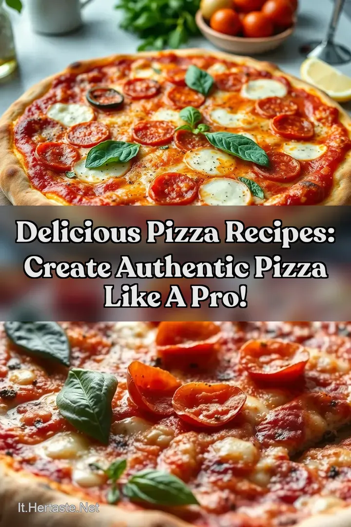 Delicious Pizza Recipes: Create Authentic Pizza Like a Pro!