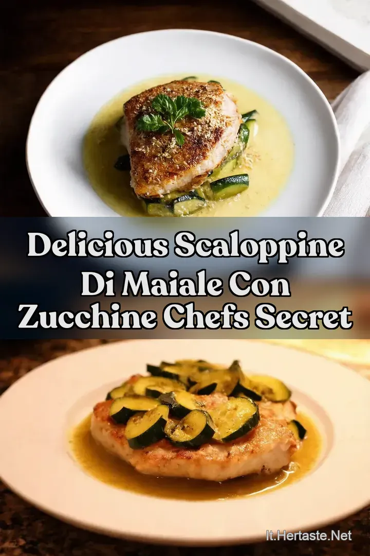 Delicious Scaloppine di Maiale con Zucchine Chefs Secret