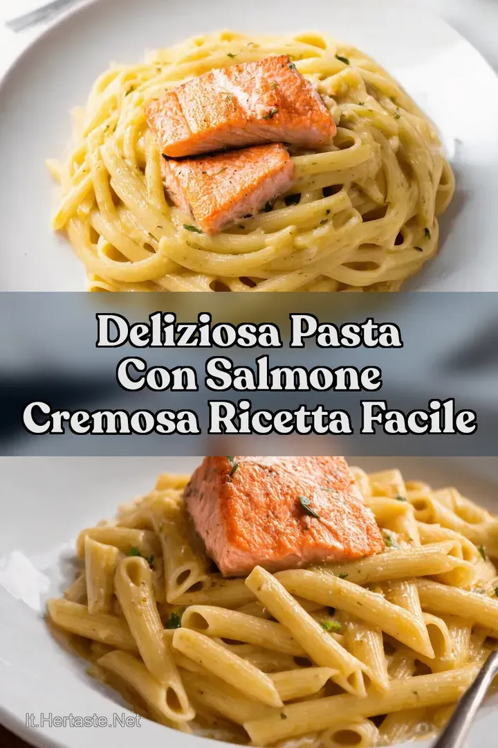 Deliziosa Pasta con Salmone Cremosa Ricetta Facile