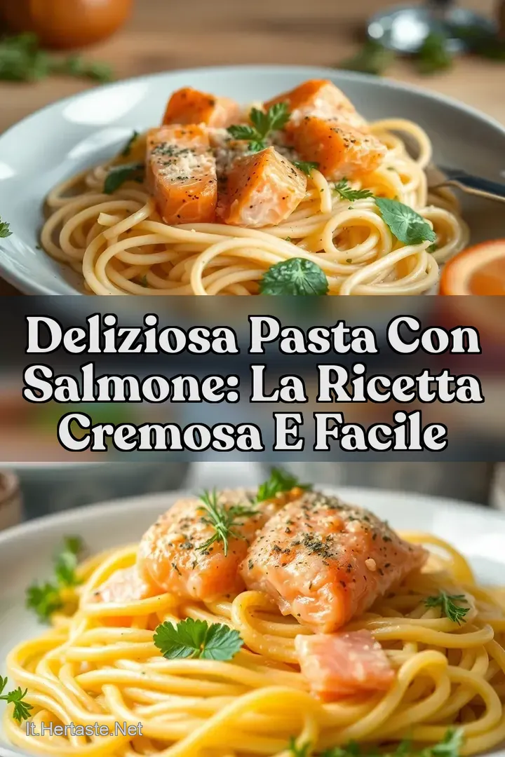 Deliziosa Pasta con Salmone: La Ricetta Cremosa e Facile