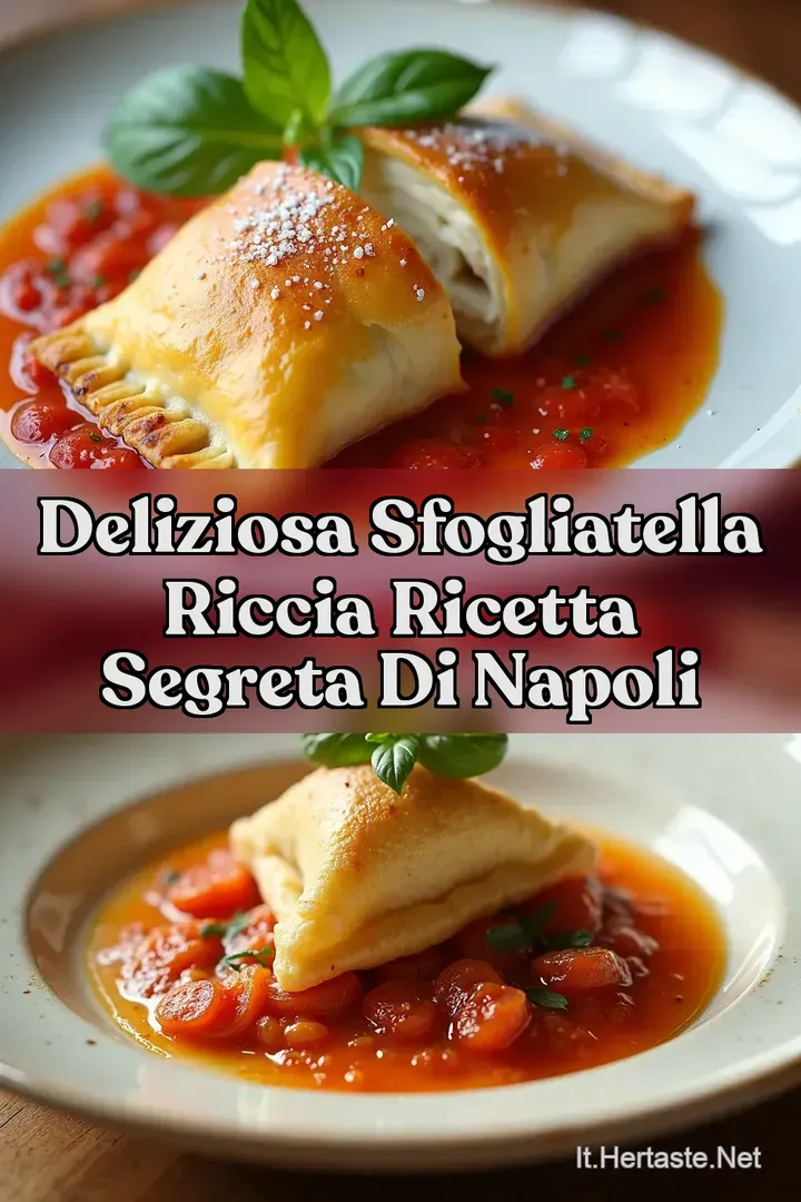 Deliziosa Sfogliatella Riccia Ricetta Segreta di Napoli