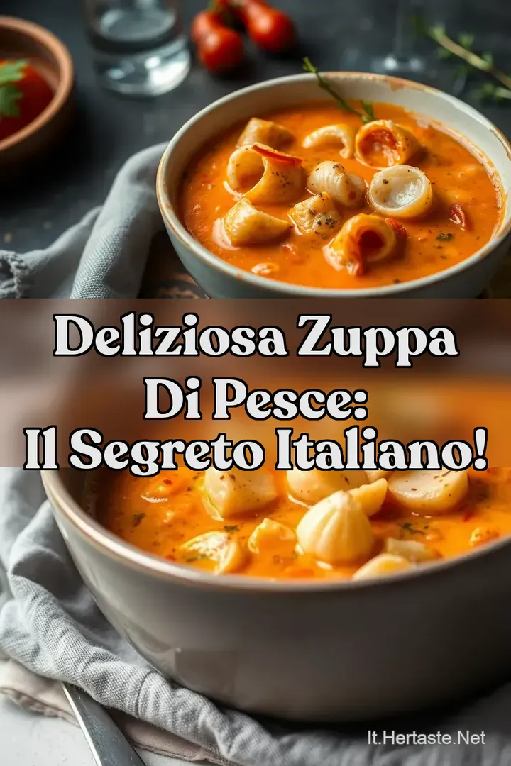Deliziosa Zuppa di Pesce: Il Segreto Italiano!