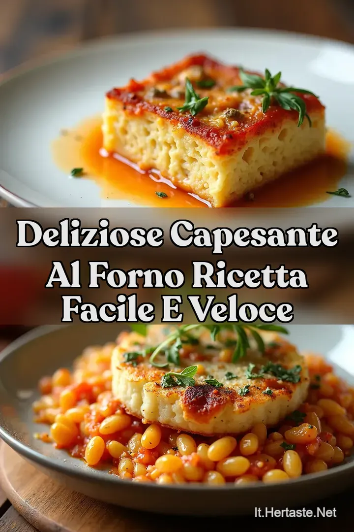 Deliziose Capesante al Forno Ricetta Facile e Veloce
