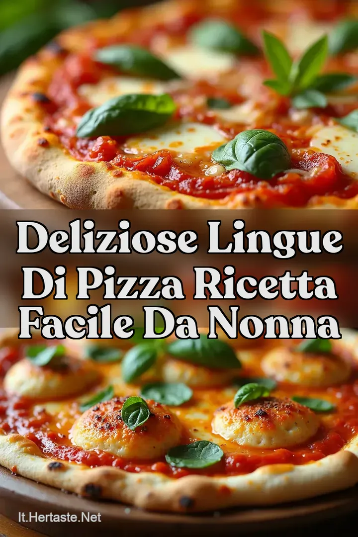 Deliziose Lingue di Pizza Ricetta Facile da Nonna