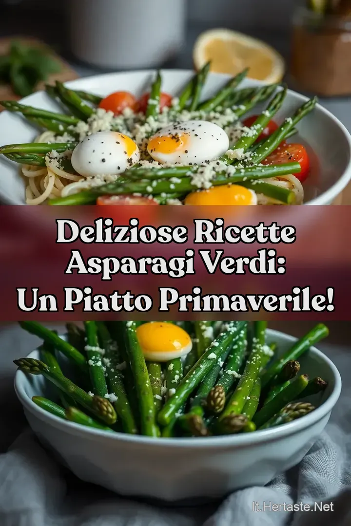 Deliziose Ricette Asparagi Verdi: Un Piatto Primaverile!