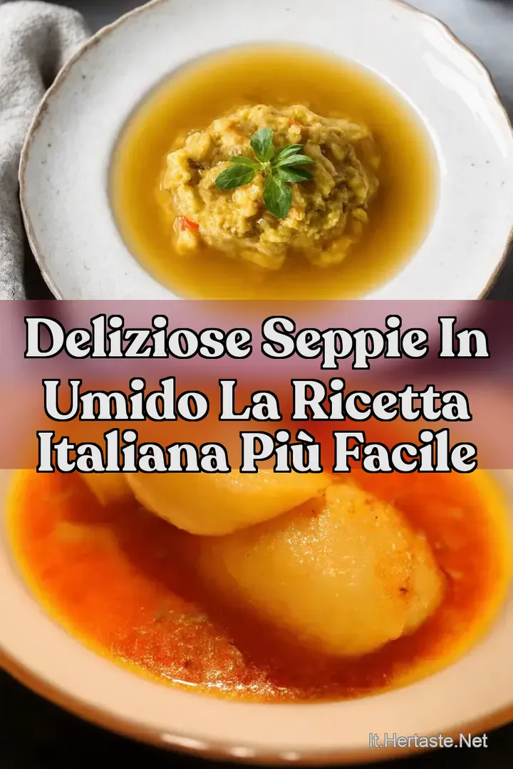 Deliziose Seppie in Umido La Ricetta Italiana Pi&ugrave; Facile