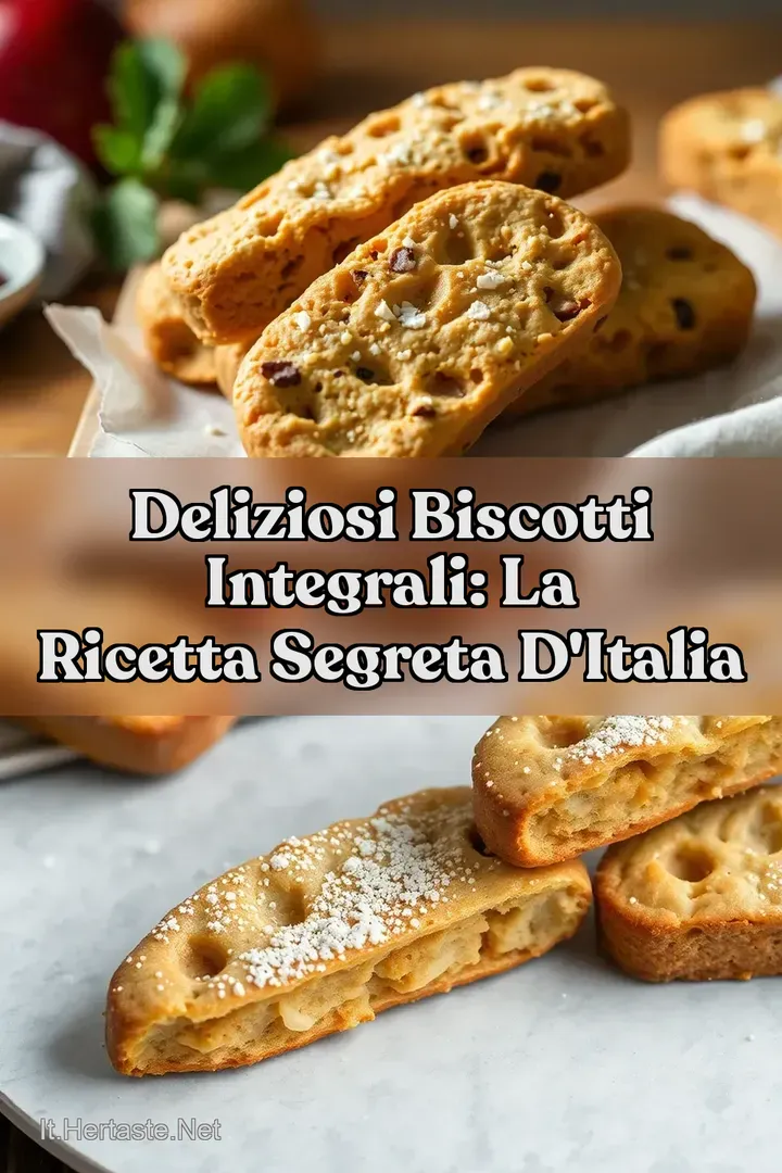 Deliziosi Biscotti Integrali: La Ricetta Segreta d Italia