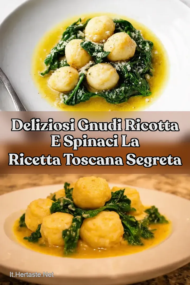 Deliziosi Gnudi Ricotta e Spinaci La Ricetta Toscana Segreta
