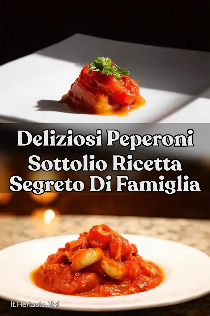 Deliziosi Peperoni Sottolio Ricetta Segreto di Famiglia