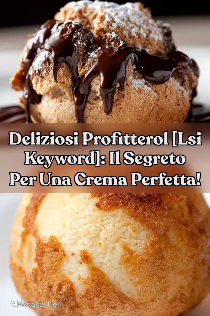 Deliziosi Profitterol [LSI keyword]: Il Segreto per una Crema Perfetta!