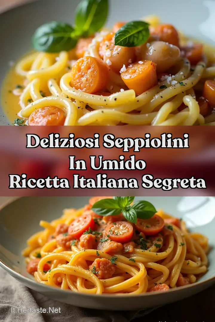 Deliziosi Seppiolini in Umido Ricetta Italiana Segreta