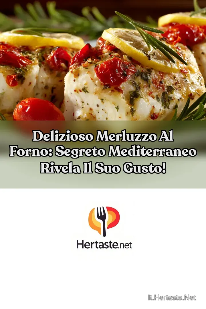 Delizioso Merluzzo al Forno: Segreto Mediterraneo Rivela il Suo Gusto!
