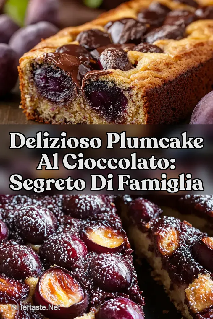 Delizioso Plumcake al Cioccolato: Segreto di Famiglia