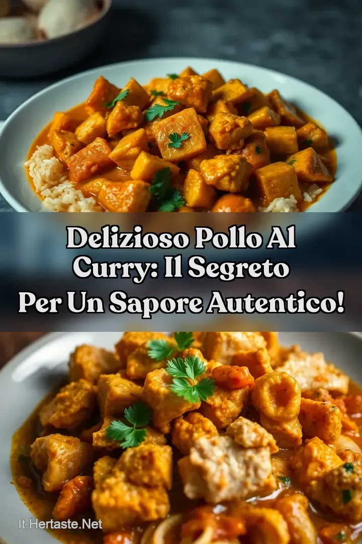 Delizioso Pollo al Curry: Il Segreto per un Sapore Autentico!