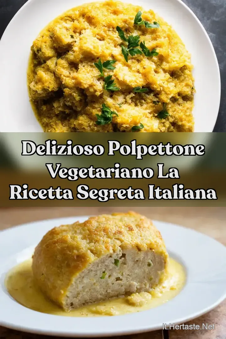 Delizioso Polpettone Vegetariano La Ricetta Segreta Italiana