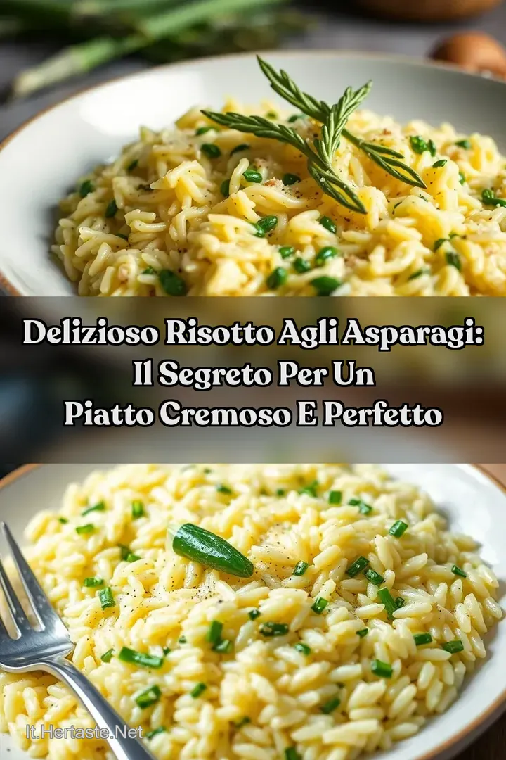 Delizioso Risotto agli Asparagi: Il Segreto per un Piatto Cremoso e Perfetto