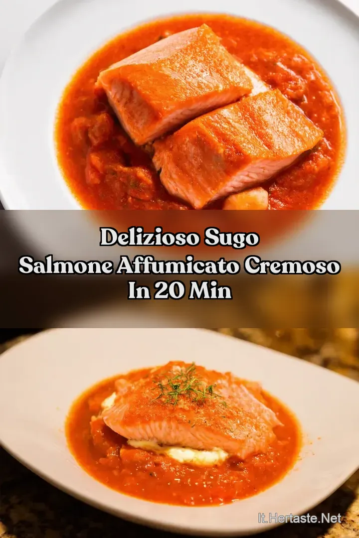 Delizioso Sugo Salmone Affumicato Cremoso in 20 Min
