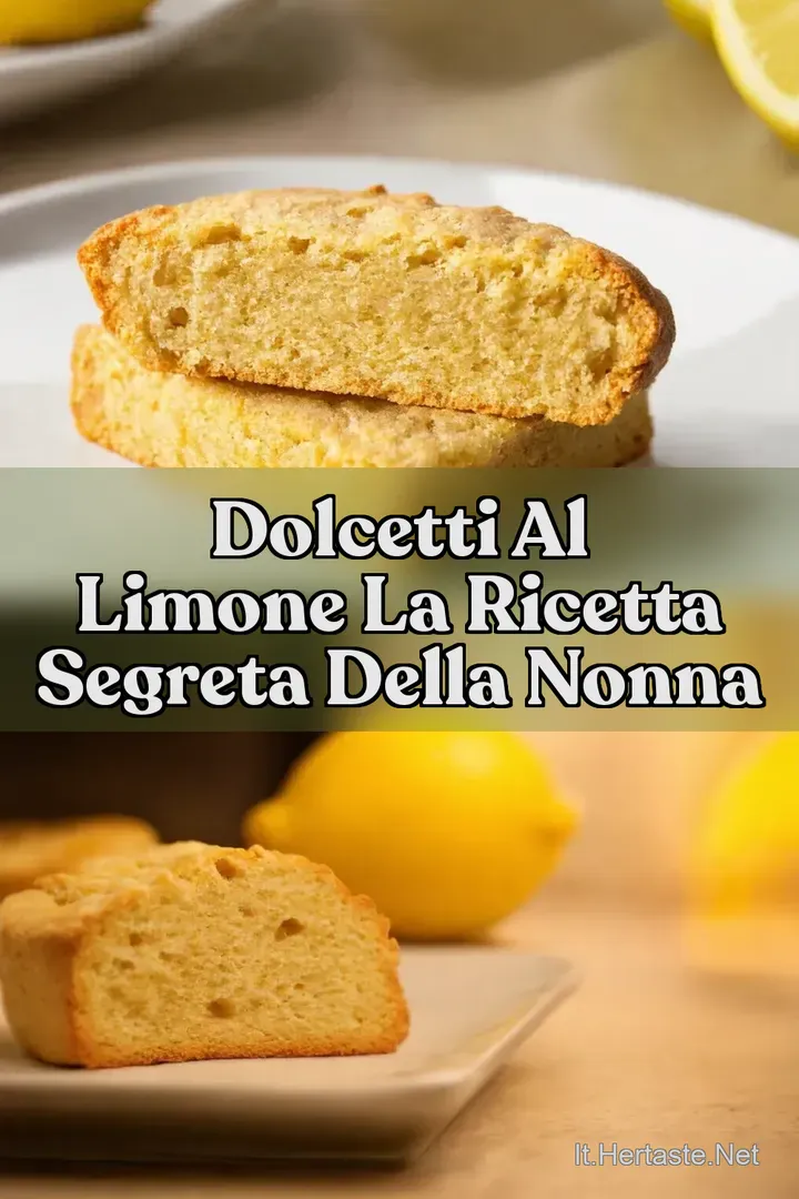 Dolcetti al Limone La Ricetta Segreta della Nonna
