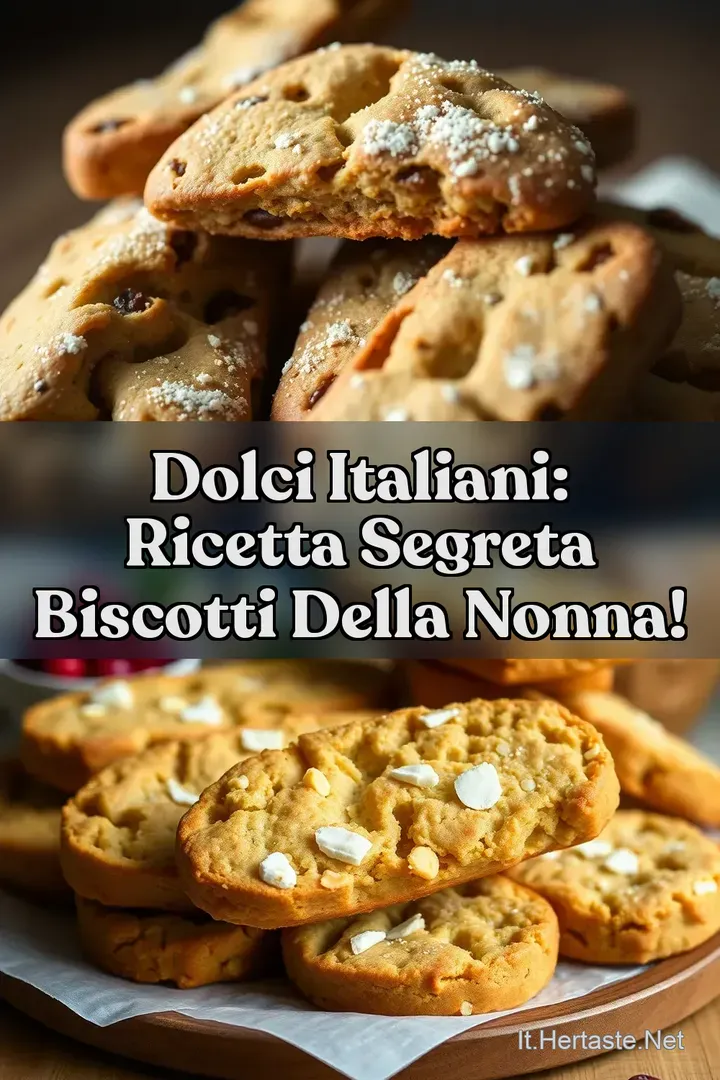 Dolci Italiani: Ricetta Segreta Biscotti della Nonna!