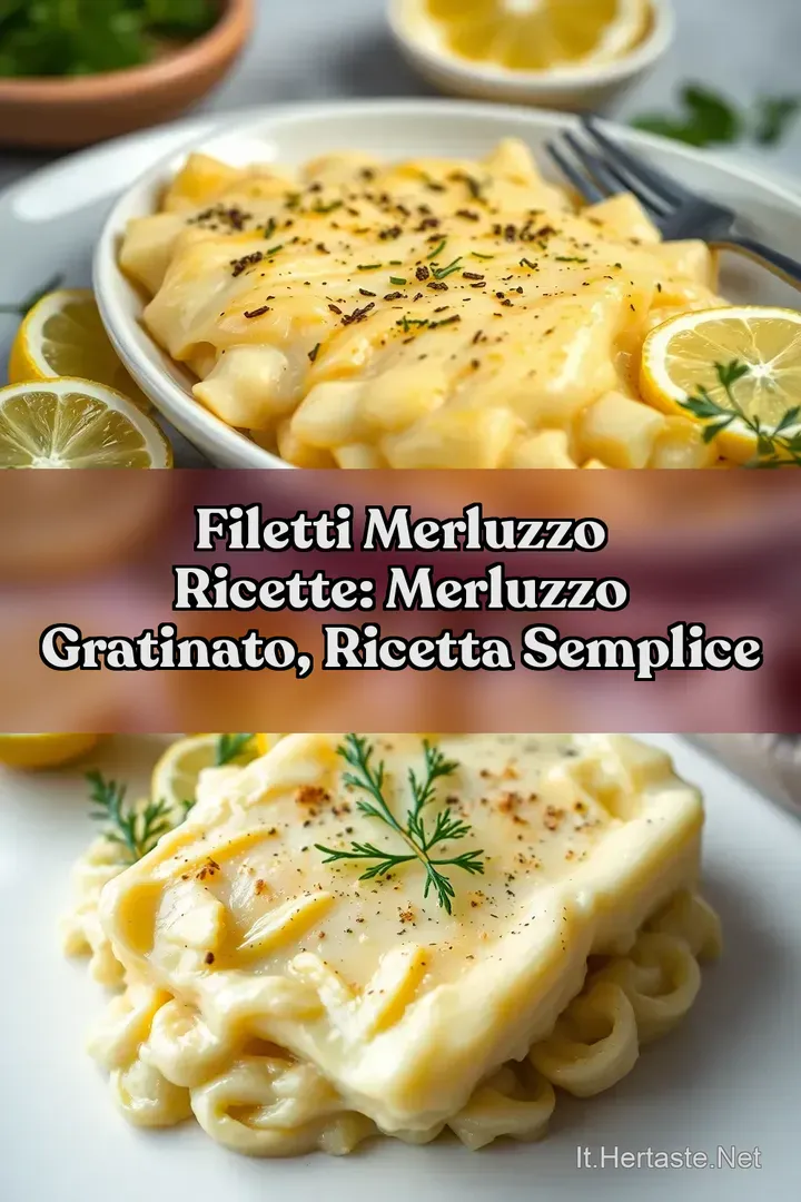Filetti Merluzzo Ricette: Merluzzo Gratinato Ricetta Semplice