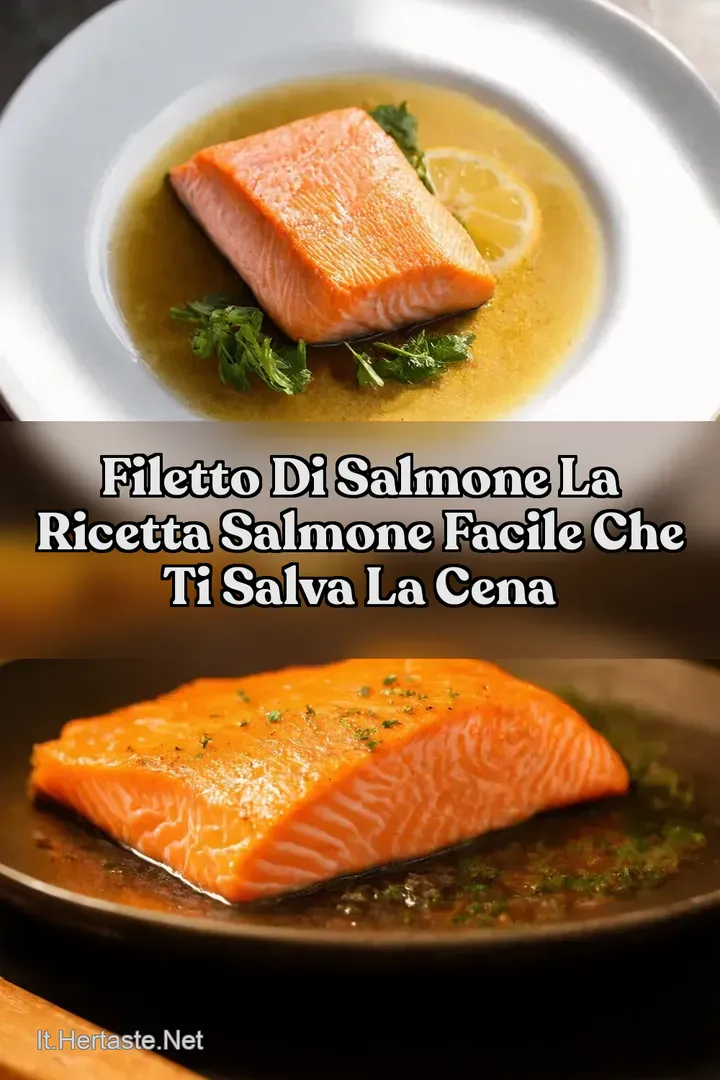 Filetto di Salmone La Ricetta Salmone Facile che ti Salva la Cena