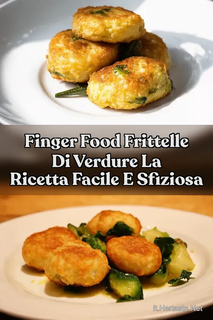 Finger Food Frittelle di Verdure la Ricetta Facile e Sfiziosa