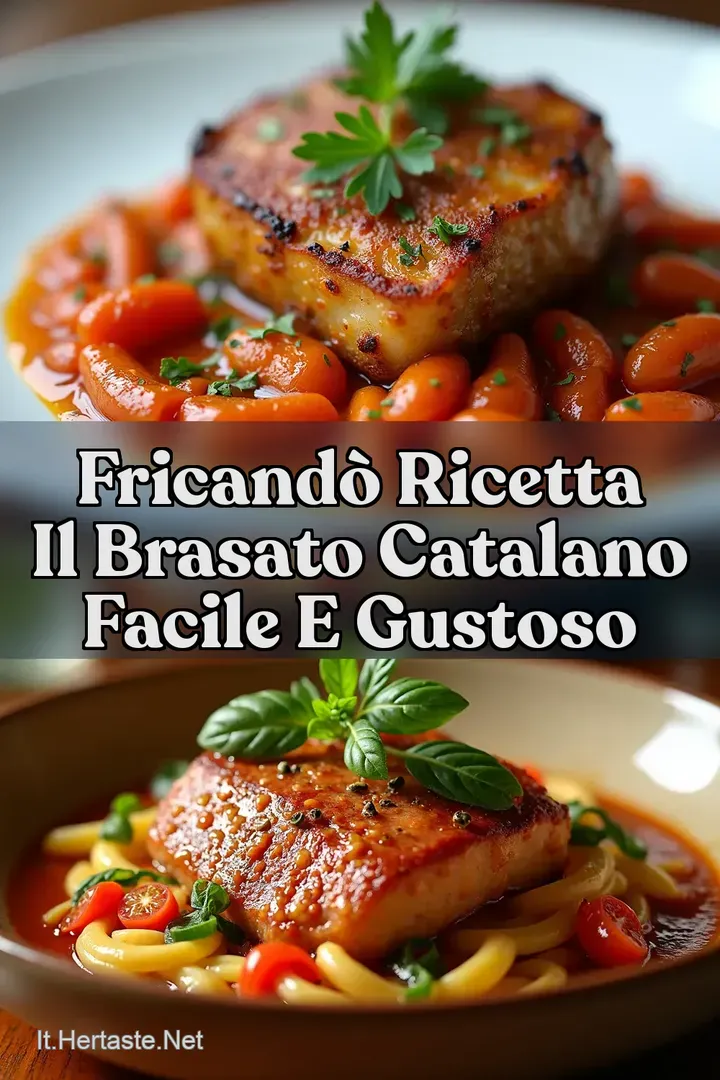 Fricand&ograve; Ricetta Il Brasato Catalano Facile e Gustoso