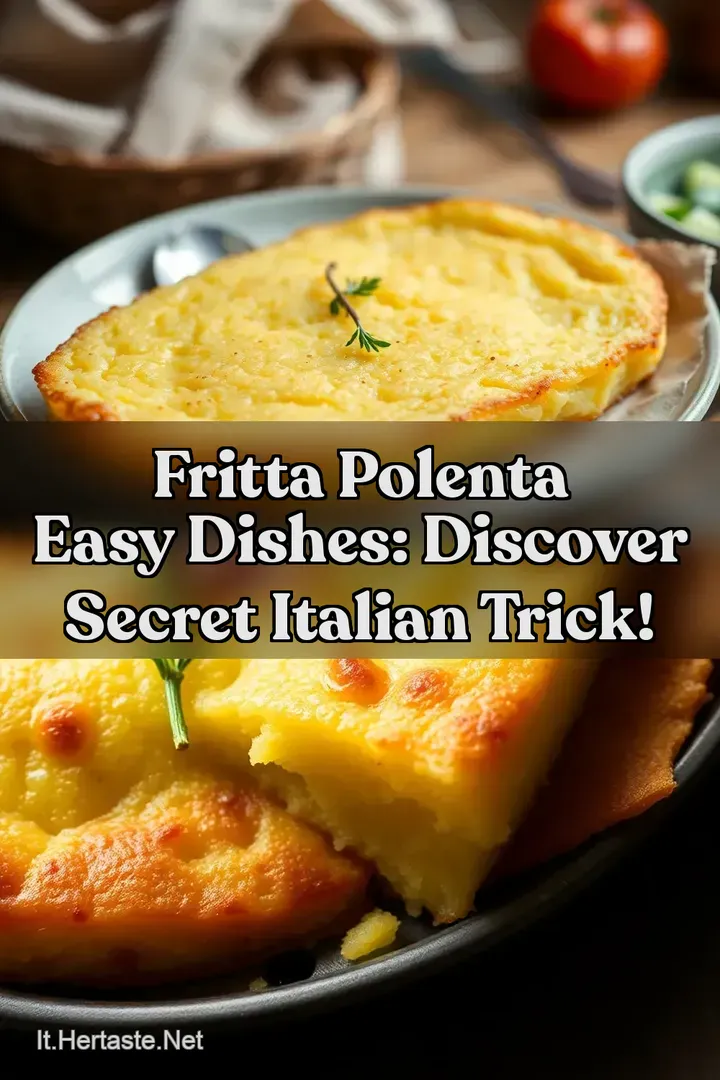 Fritta Polenta Easy Dishes: Discover Secret Italian Trick!